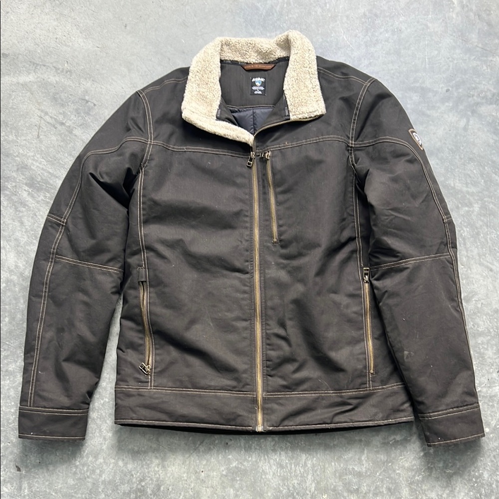 Kuhl Sherpa Lined Burr Jacket
 in Gun Metal